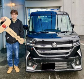 スペーシアカスタム　ご納車☆